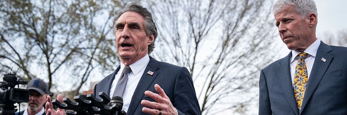 Interior Secretary Doug Burgum and Energy Secretary Chris Wright