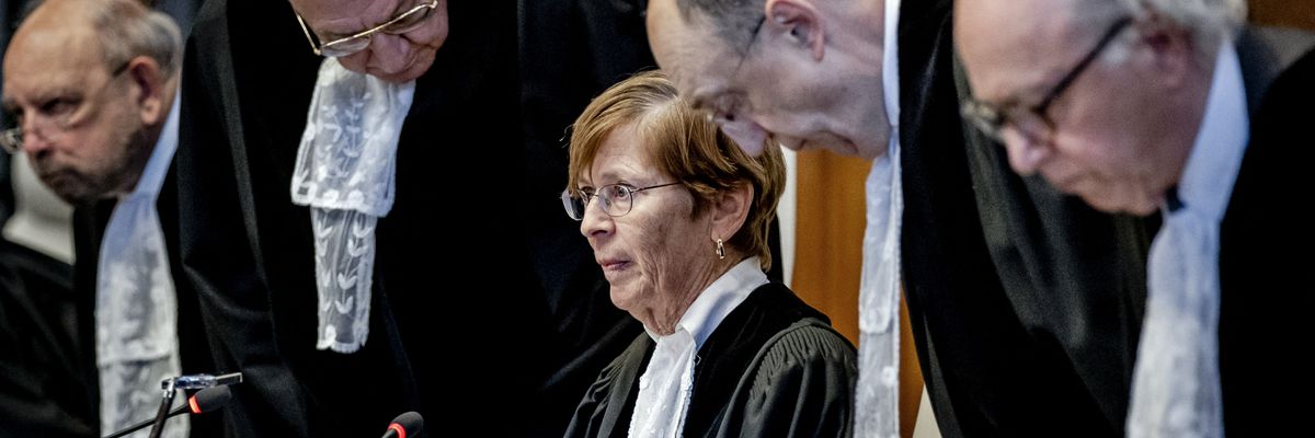 International Court of Justice President Joan Donoghue