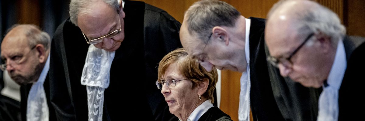 International Court of Justice President Joan Donoghue