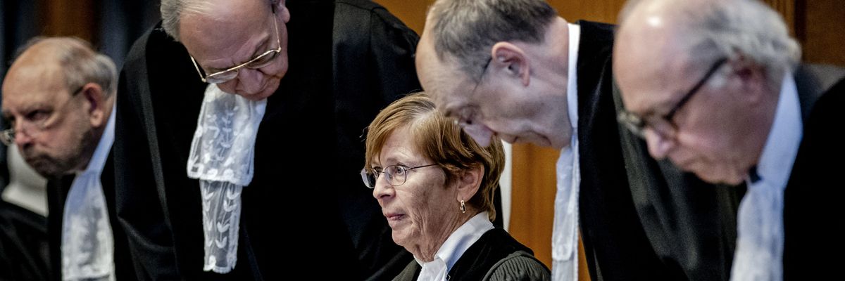 International Court of Justice President Joan Donoghue