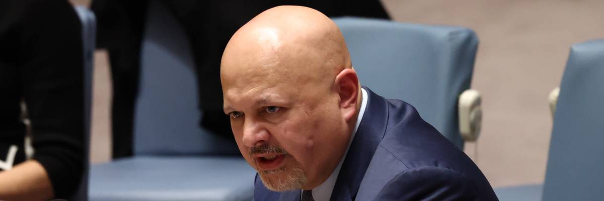 International Criminal Court (ICC) Prosecutor Karim Khan