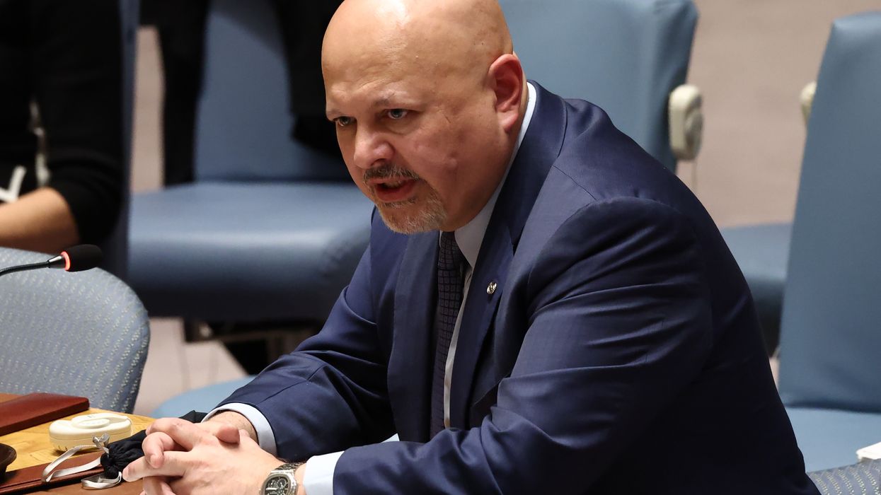 International Criminal Court (ICC) Prosecutor Karim Khan