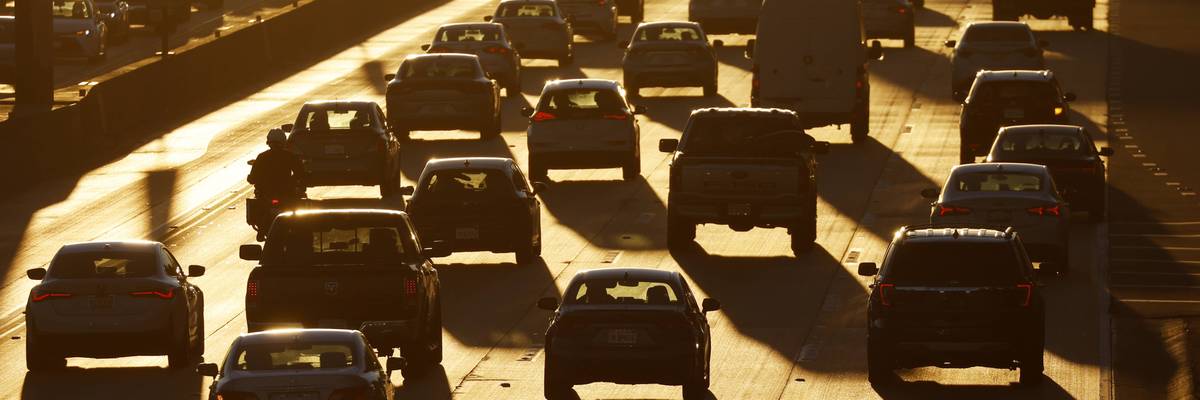 Interstate 405 Traffic In Los Angeles
