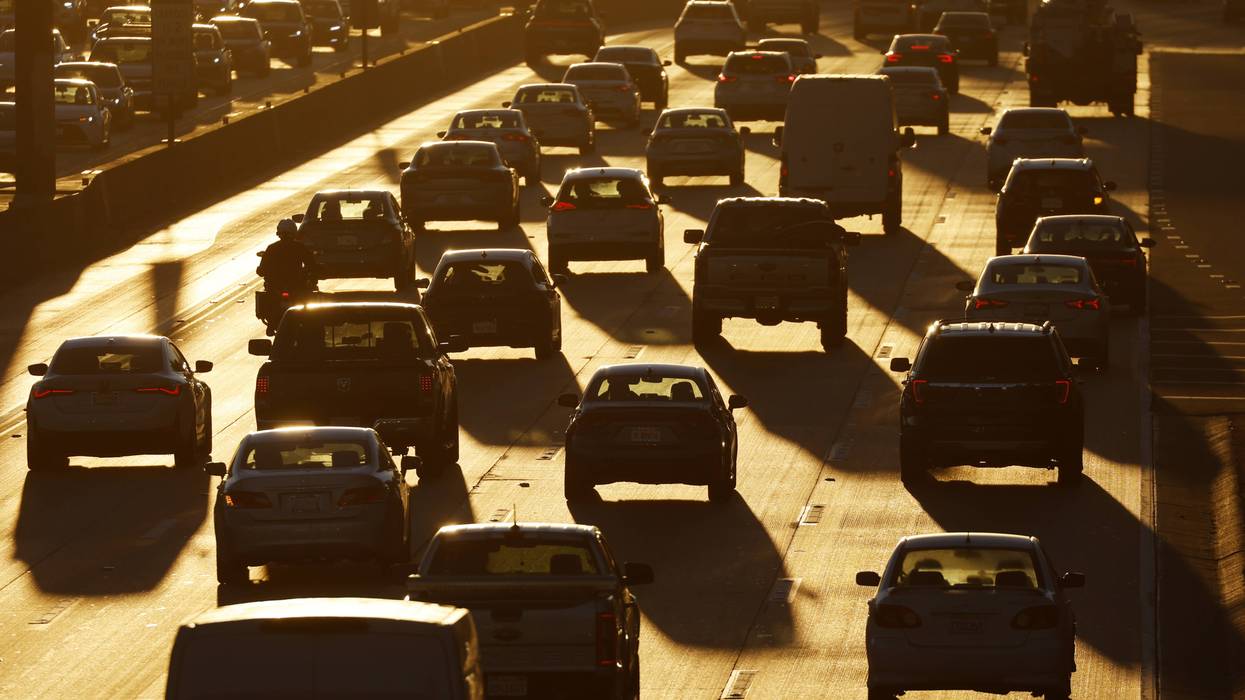 Interstate 405 Traffic In Los Angeles