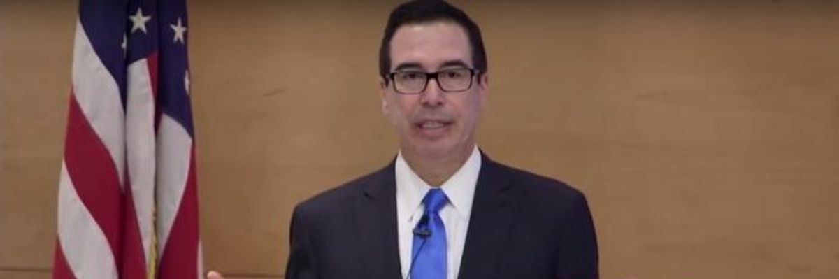 It Is Now Abundantly Clear Why Steve Mnuchin Didn't Want People to See This Video