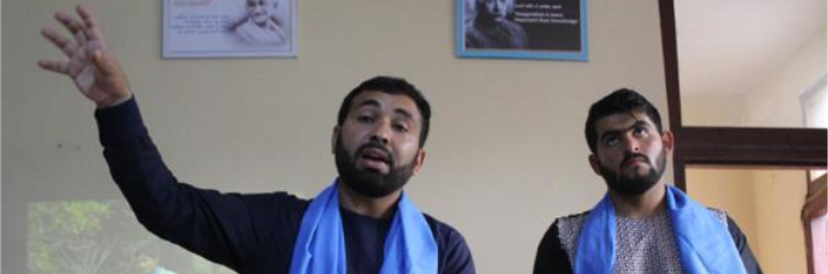 Nonviolent Afghans Bring a Breath of Fresh Air