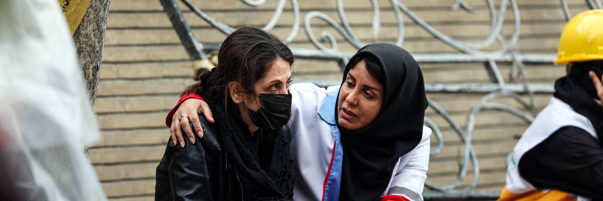 Iran apartment block destroyed US airstrikes