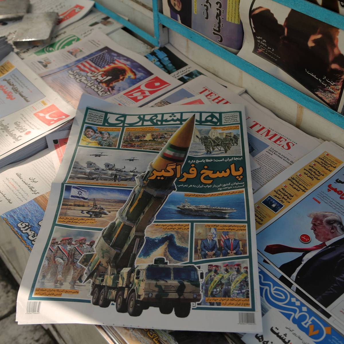 Iran newspapers focus on potential US military options