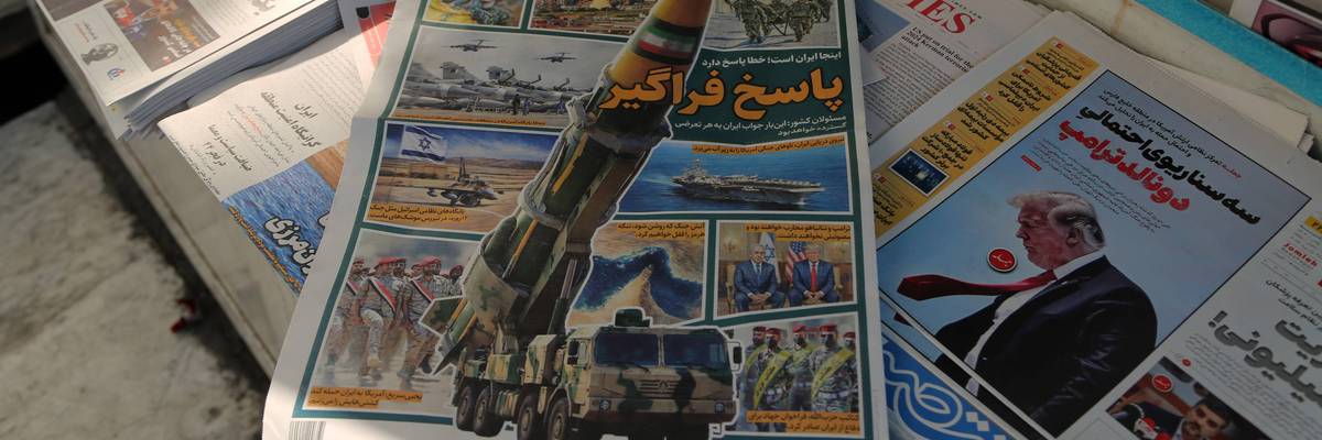 Iran newspapers focus on potential US military options