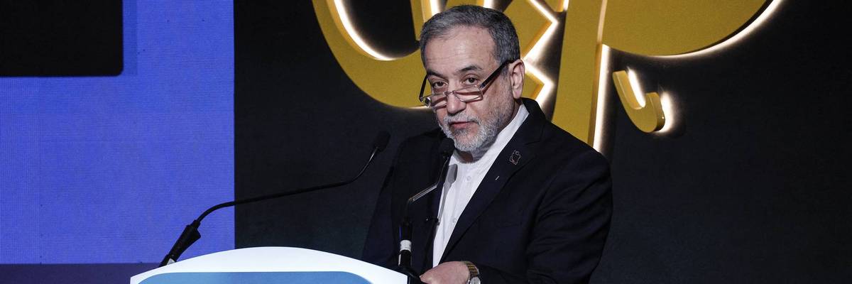 Iran's Foreign Minister Abbas Araghchi in Doha