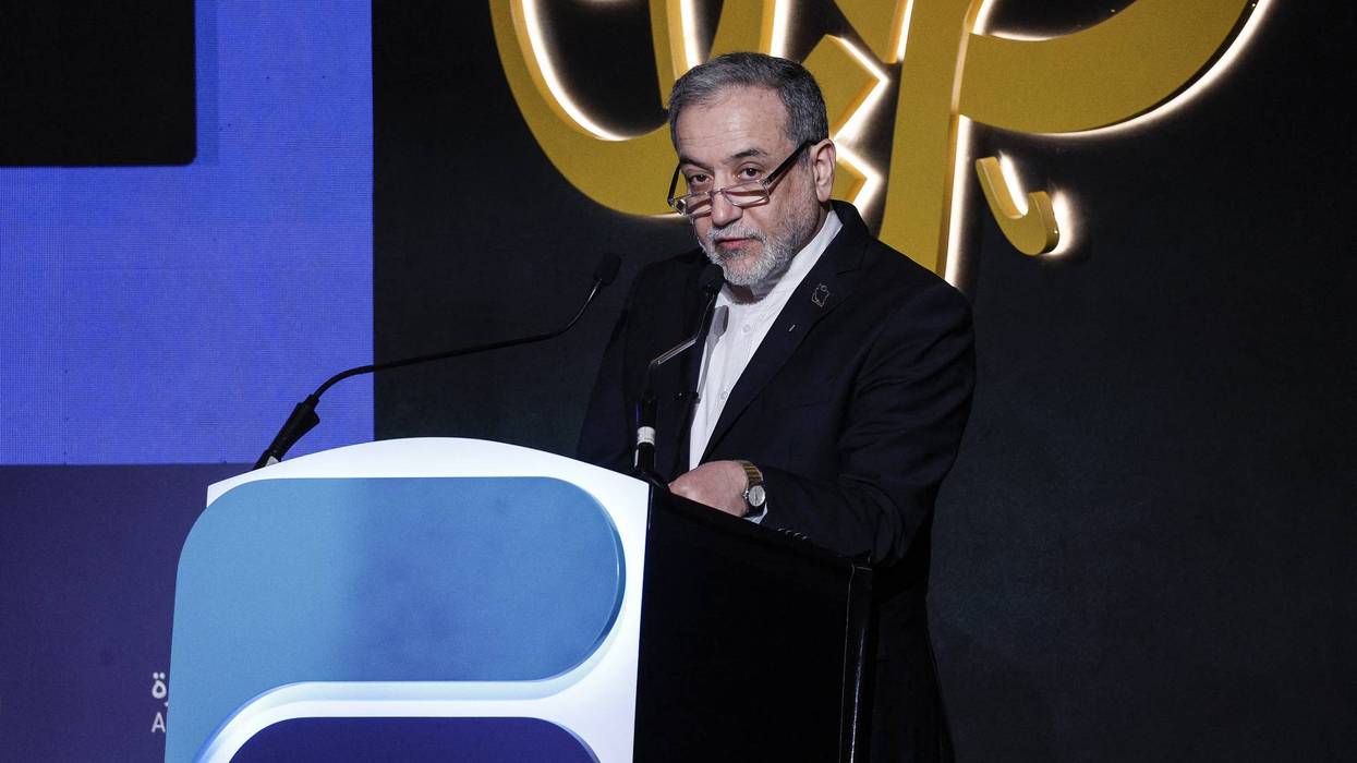 Iran's Foreign Minister Abbas Araghchi in Doha