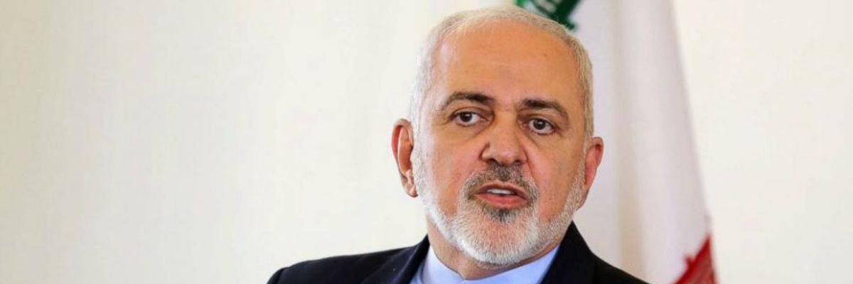 After 'Wink' From Trump When a Journalist Butchered, Says Iran's Foreign Minister, 'Not a Whisper' When Saudis Behead 37