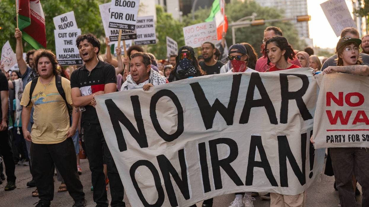 Iran War protest mlc 0729