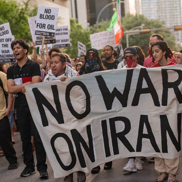 Iran War protest mlc 0729