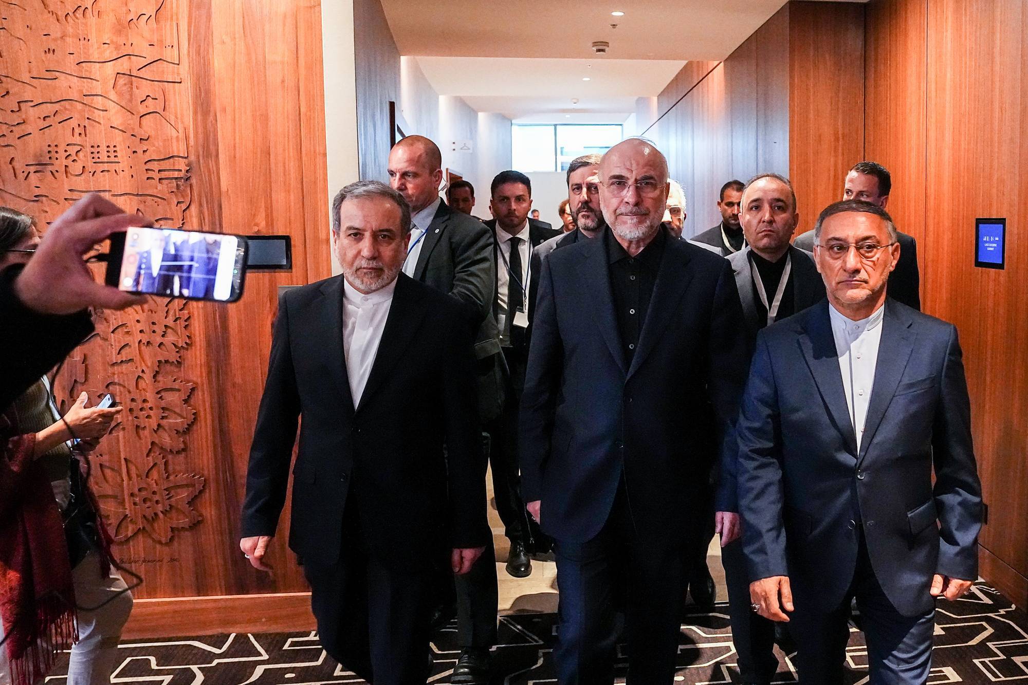 Iranian delegation to peace talks with US