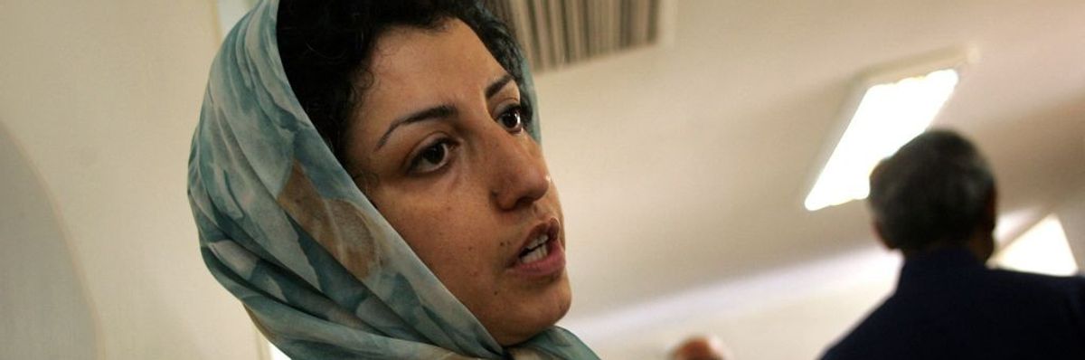 Iranian human rights activist Narges Mohammadi