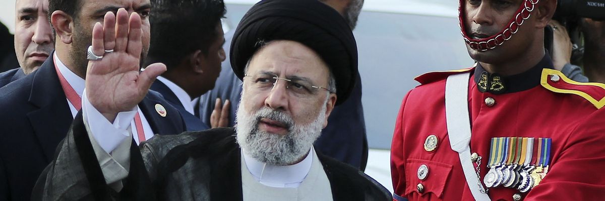 Iranian President Ebrahim Raisi