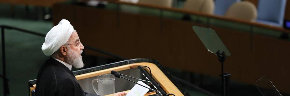 In UN Address, Rouhani Says Iran "Will Never, Ever Forget" Crimes of Trump Sanctions