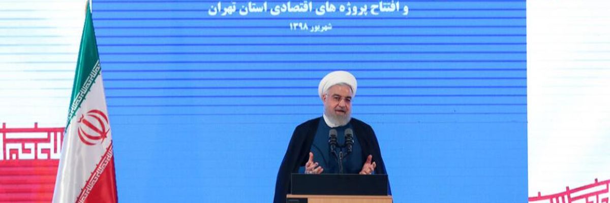 Rejecting Idea of 'Photo Op' Diplomacy With Trump, Iran's Rouhani Says No Talks Unless US Sanctions Lifted
