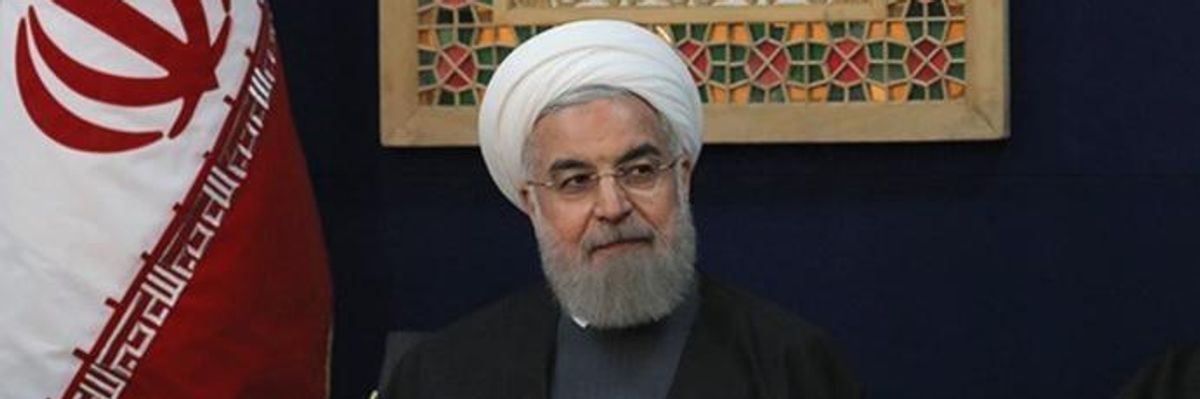 Rouhani Vows to Defy 'Unjust' Sanctions Imposed by 'Bullying Enemy' Amid Mounting Warnings of War