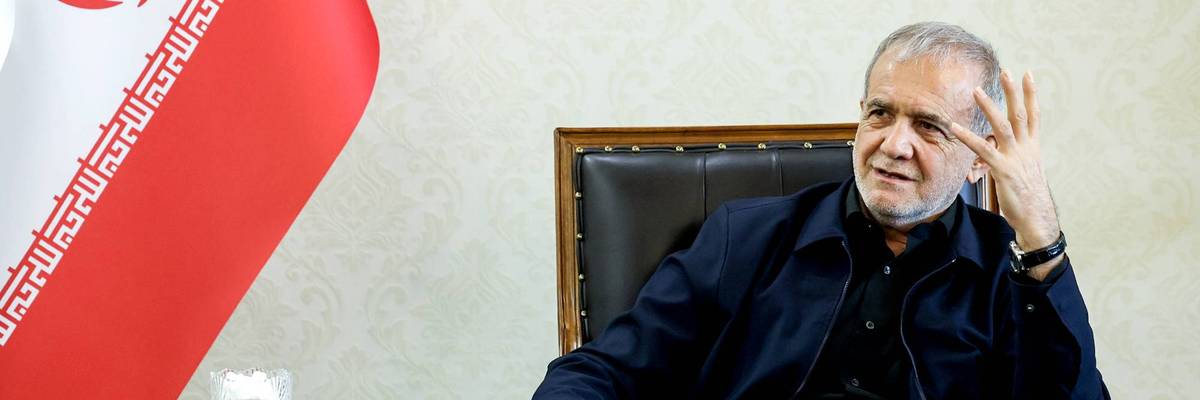 Iranian President Masoud Pezeshkian