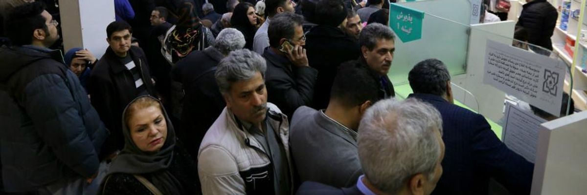 'In This Dark Hour for the Iranian People,' Groups Demand Trump End Inhumane Sanctions Amid COVID-19 Outbreak