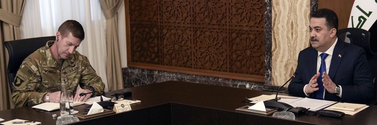 Iraq and U.S. troop negotiations