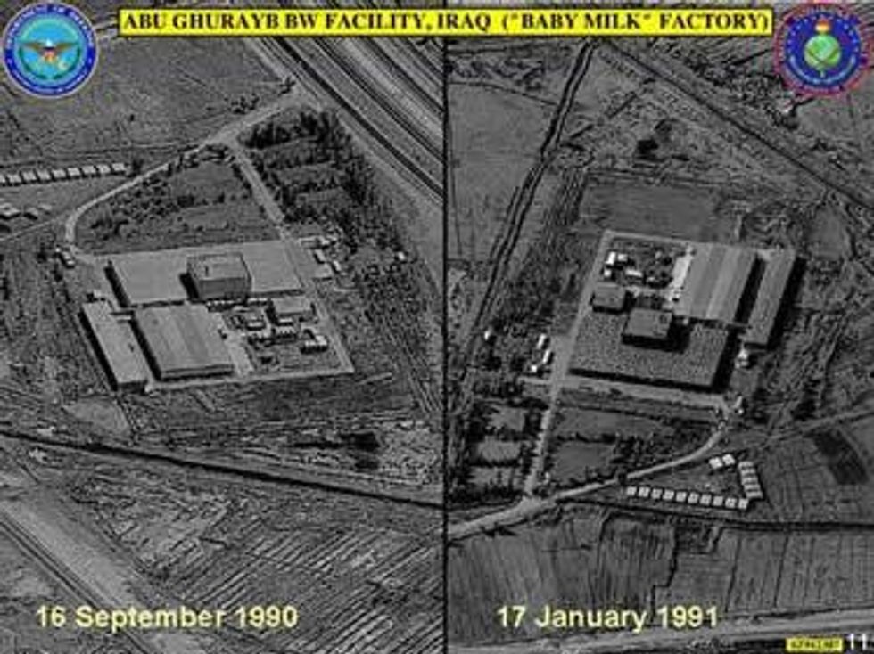 Iraqi Baby Milk Factory Before US Bombing