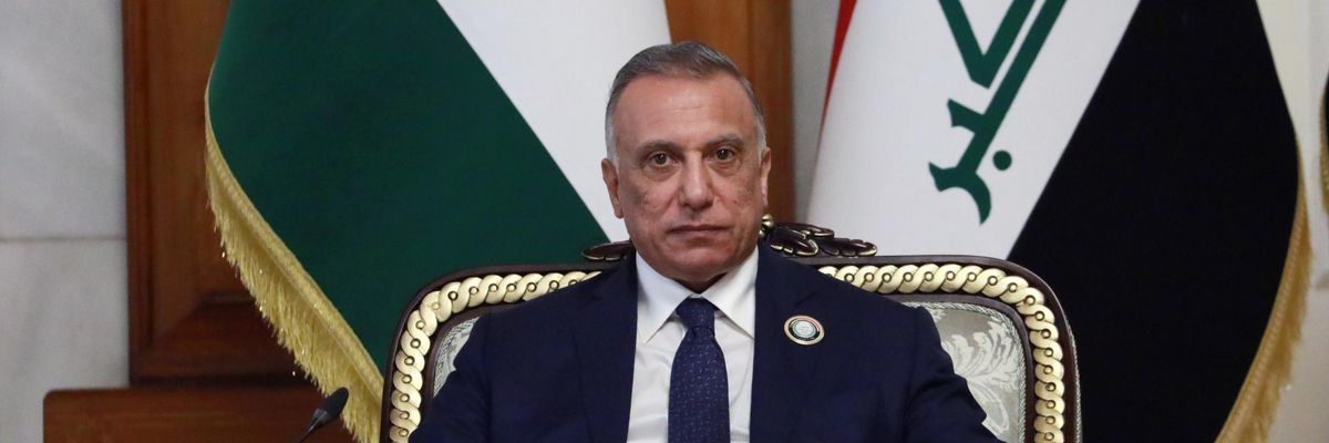 Iraqi PM Mustafa al-Kadhimi