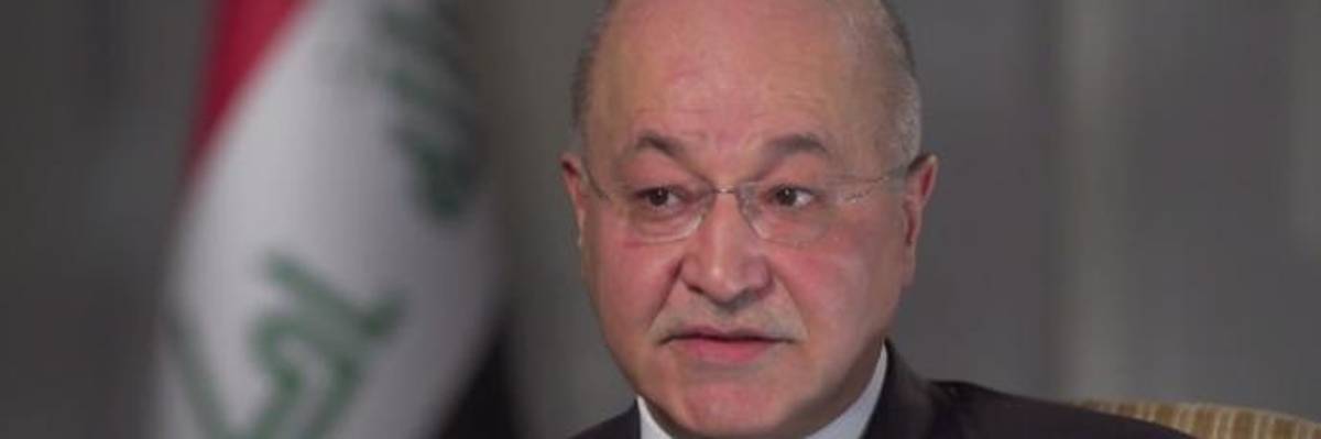 Iraqi President: US Has No Right to Use Iraq as 'Staging Post' for Attack on Iran