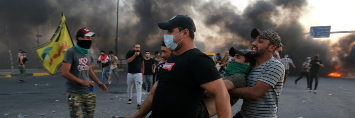 Iraqi Government Teeters as Protest Death Toll Rises to 100, With 4,000 Wounded