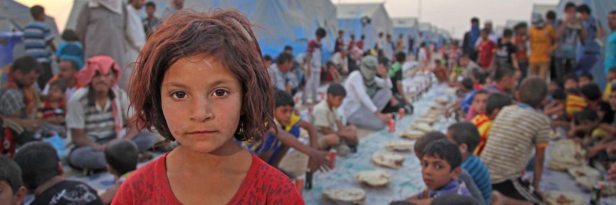 Iraqis who fled from violence in Iraq