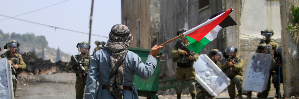 Israel bans Palestinian flags in public spaces