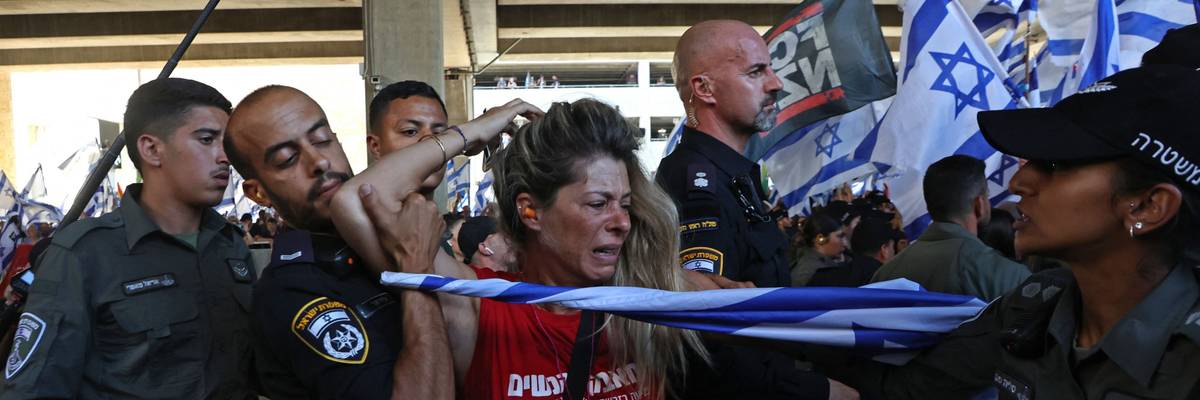 Israel Day of Disruption protest