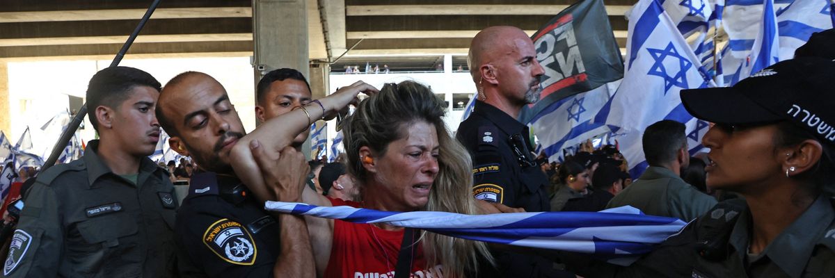 Israel Day of Disruption protest