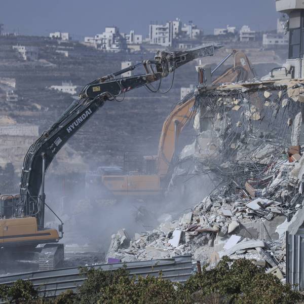 Israel demolishes homes in Hebron