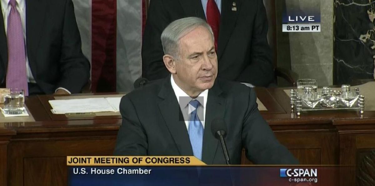 Nearly 60 Lawmakers Boycott Netanyahu Speech Nearly 60 Lawmakers Boycott Netanyahu Speech