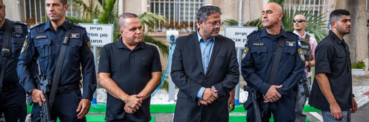 With World's Eyes on Gaza Genocide, Ben Gvir Unleashes Sinister Plot in West Bank