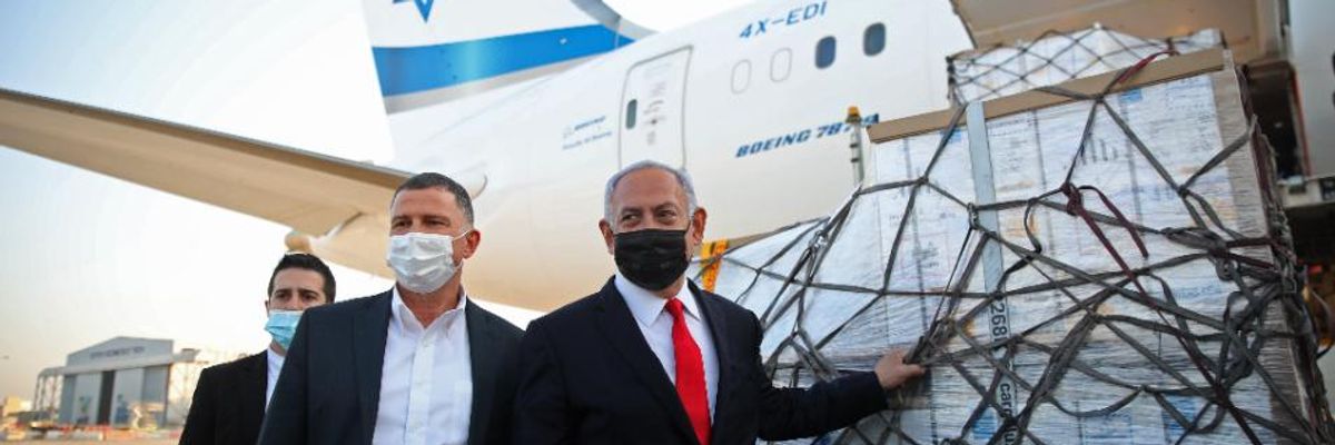 'A Disgrace': Israel Sending Covid Vaccines Overseas as Occupied Palestinians Left Without Access