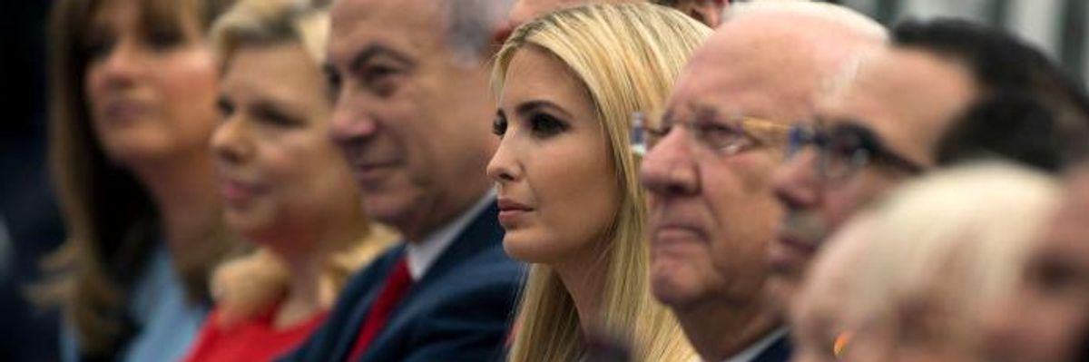 As Israel Massacres Gazans, Trump Team's Celebration of New Embassy in Jerusalem Illustrates US Support for "War Crimes"