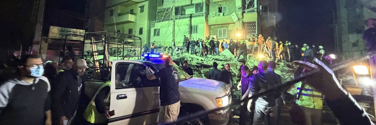 Israeli airstrike in Beirut suburbs