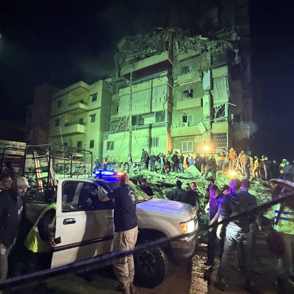 Israeli airstrike in Beirut suburbs