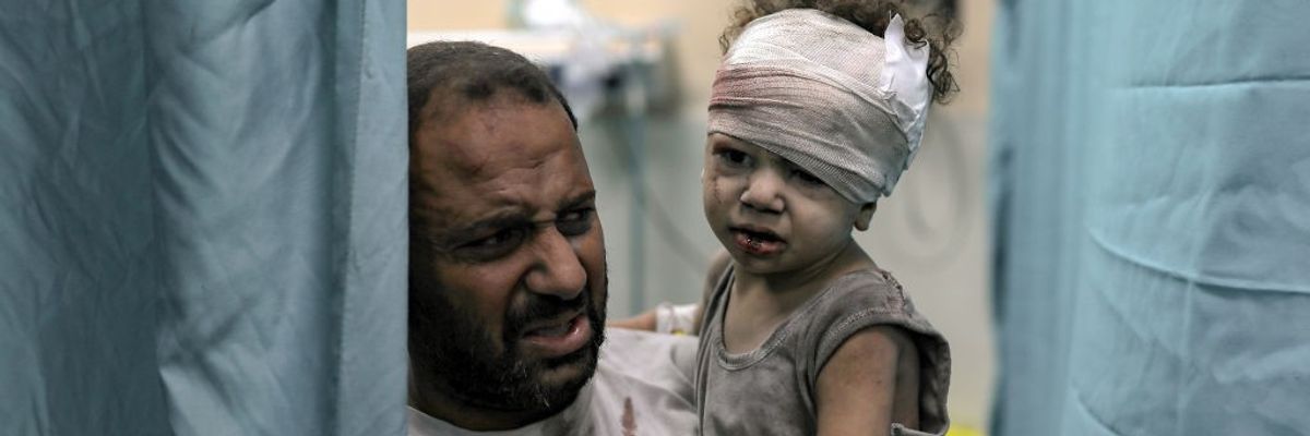 Israeli airstrikes continue on the 13th day in Gaza