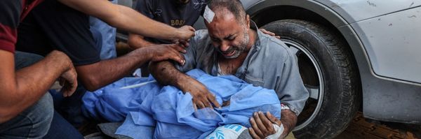 Israeli attack on Nuseirat refugee camp in Deir al-Balah