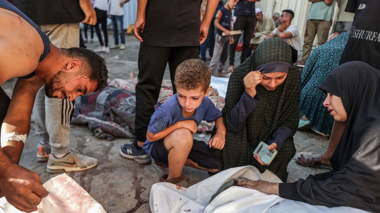 Israeli attack on Nuseirat refugee camp in Deir al-Balah