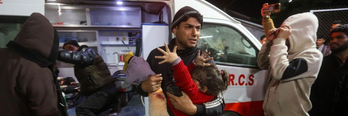 Israeli attack on school sheltering displaced Palestinians in Gaza