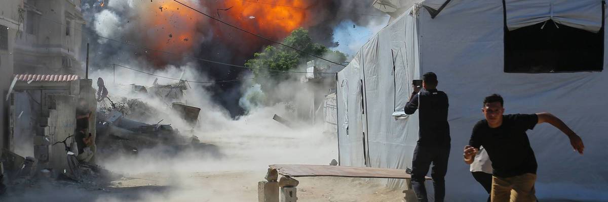 Israeli Attack Targets Industrial Area Of Gaza City, With Reports of Casualties