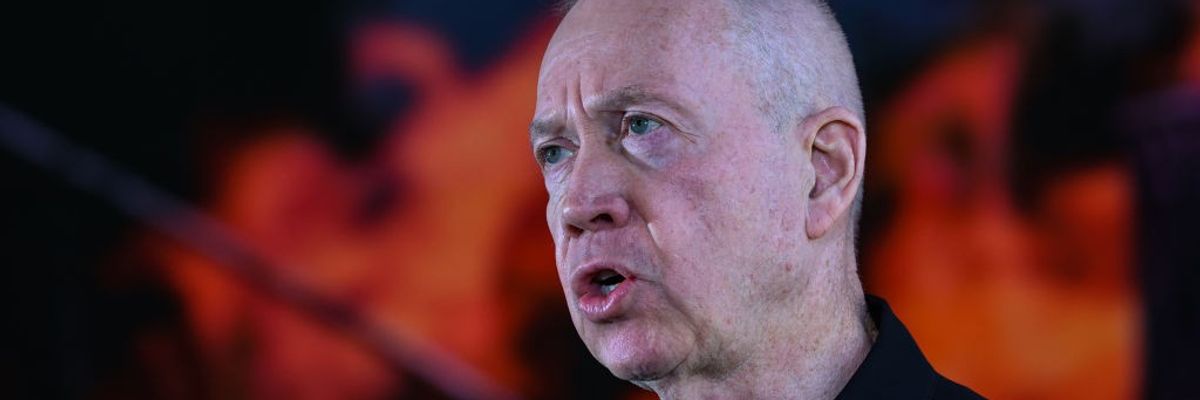 Israeli Defense Minister Yoav Gallant