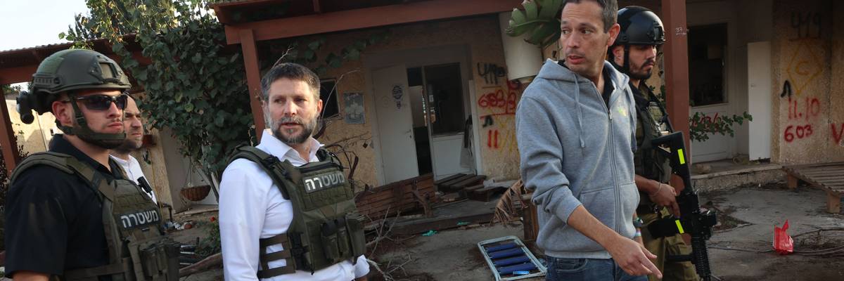 Israeli Finance Minister Bezalel Smotrich