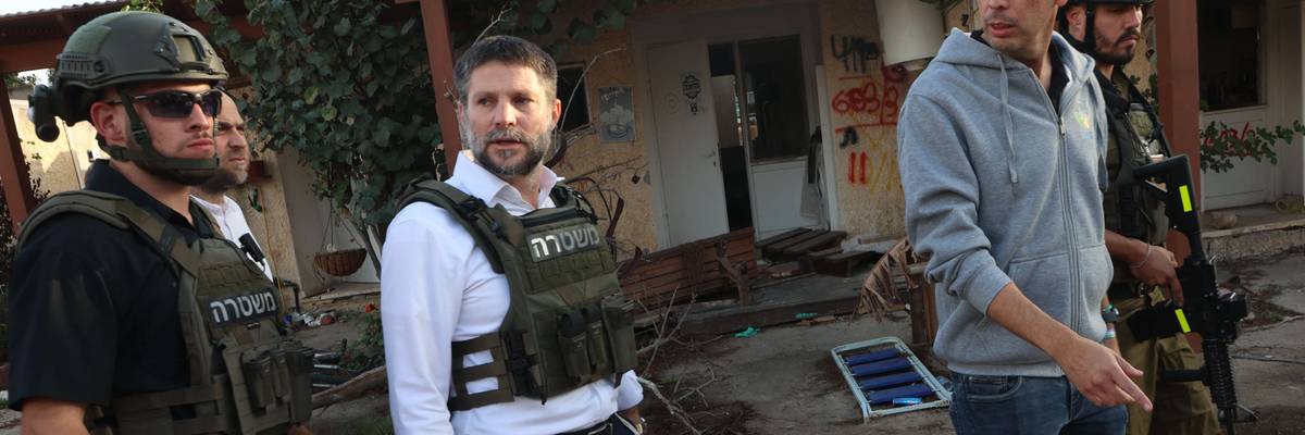 Israeli Finance Minister Bezalel Smotrich